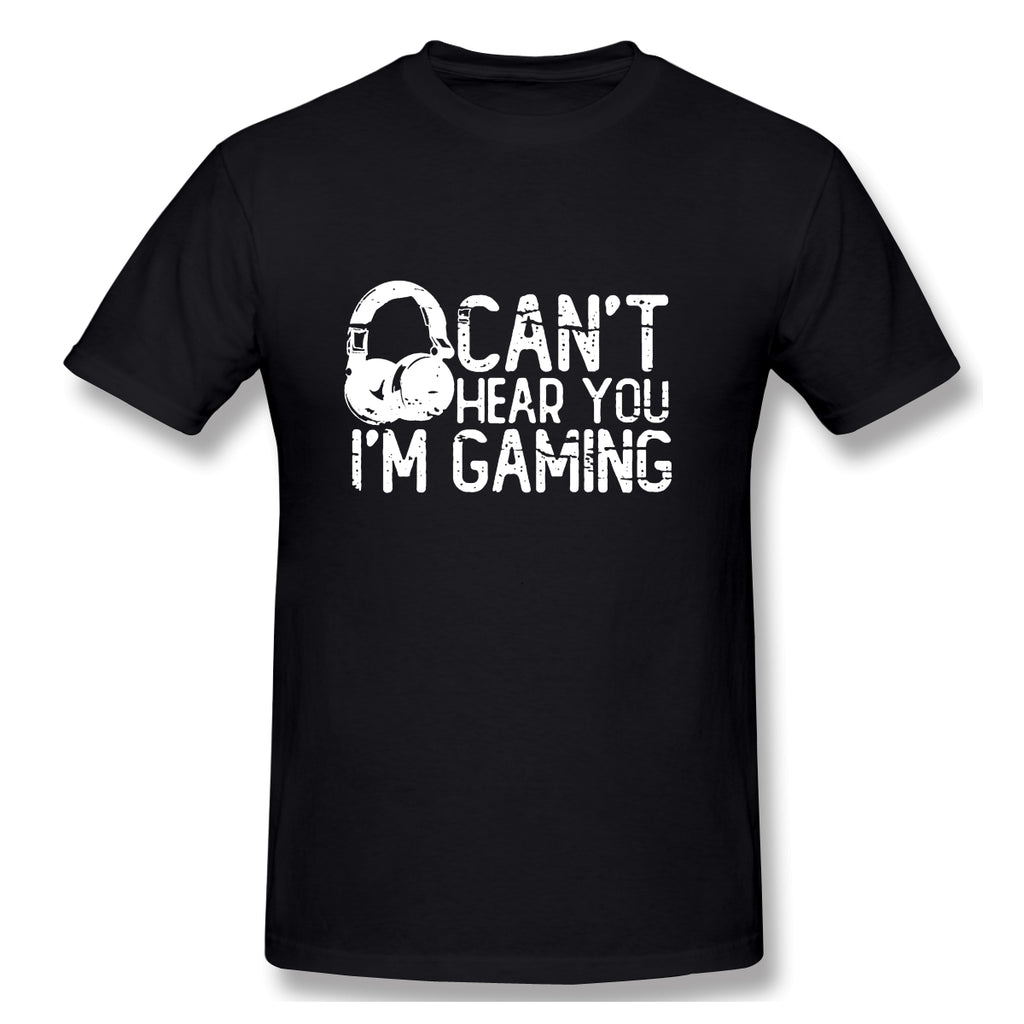 Can't Hear You I'm Gaming Headset Graphic Video Games Gamer Gift Funny T Shirt