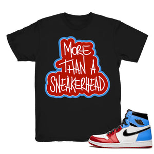 Fearless Sneakerhead - Retro 1 OG High Fearless 2019 Match Black Tee Shirts