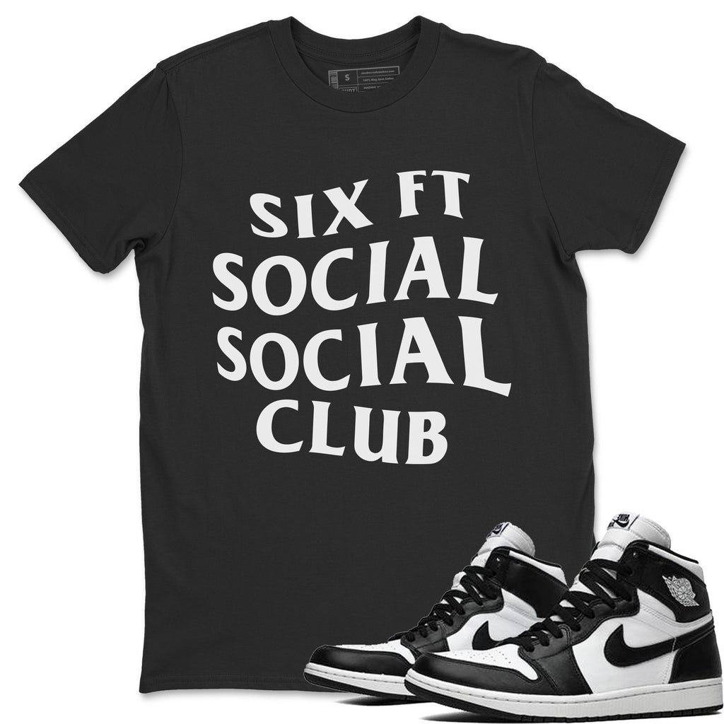 Six FT Social Club Match Black Tee Shirts | Black White