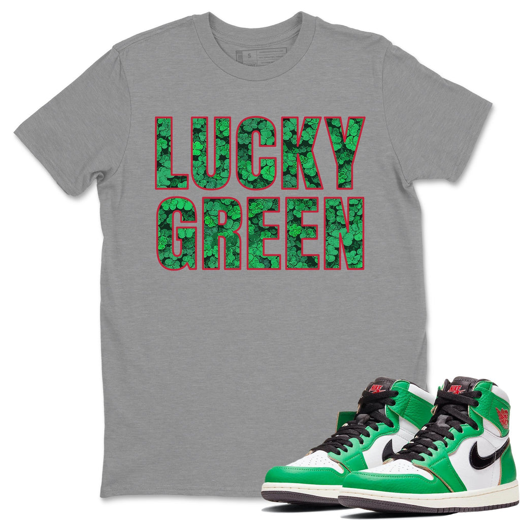 Lucky Green Match Heather Grey Tee Shirts | Lucky Green