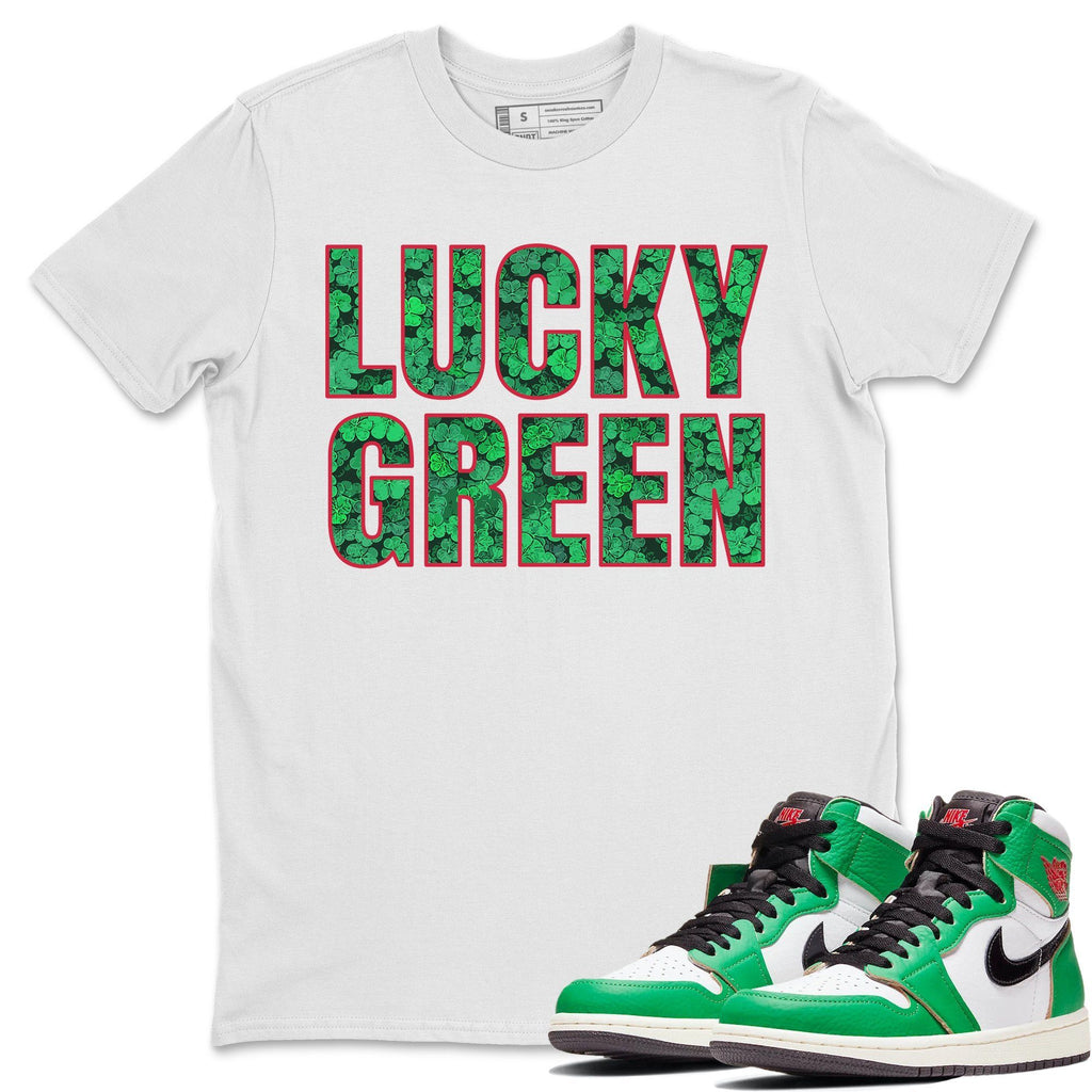 Lucky Green Match White Tee Shirts | Lucky Green