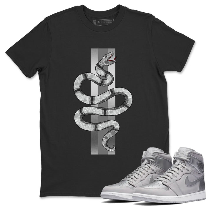 Snake Match Black Tee Shirts | Tokyo