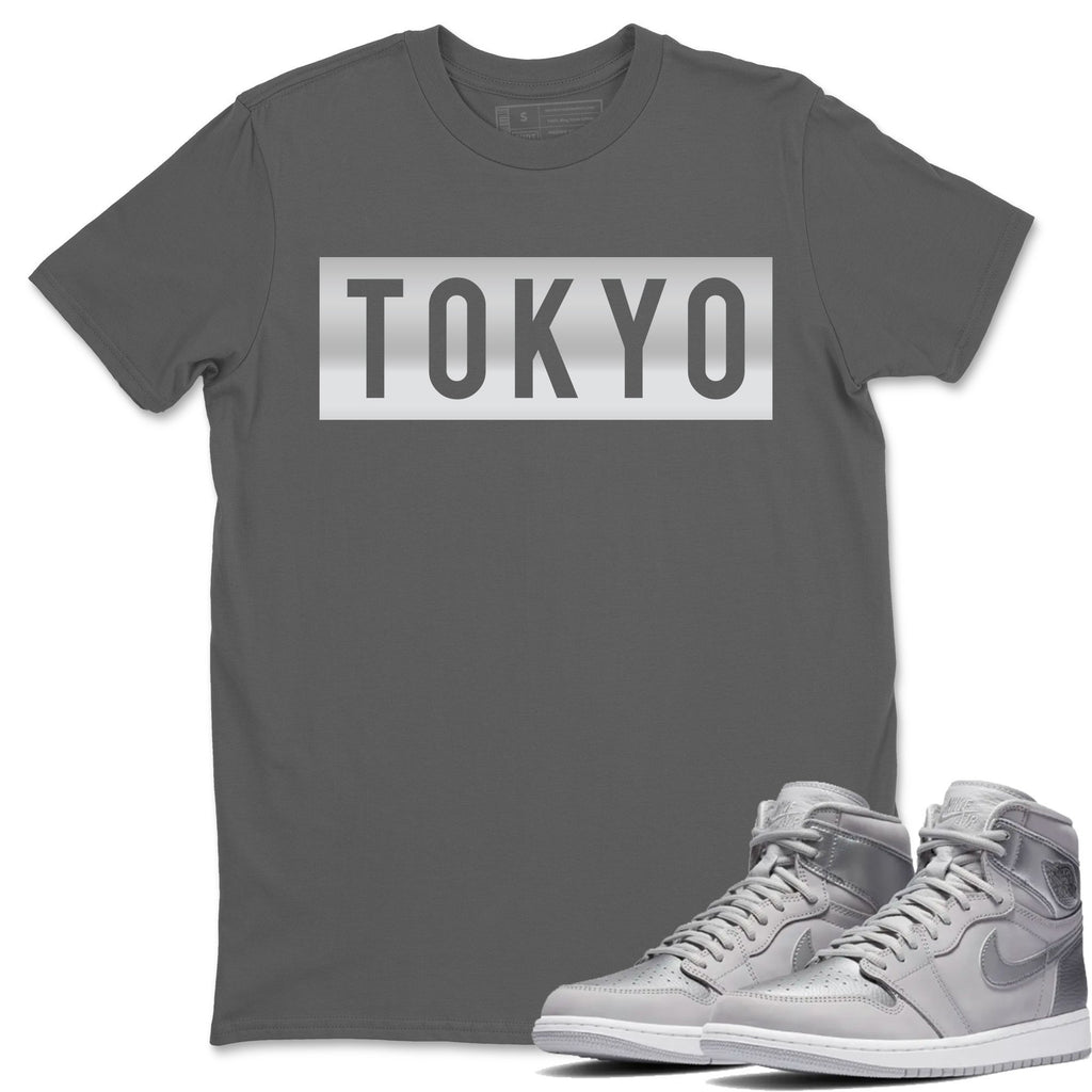 Tokyo Match Cool Grey Tee Shirts | Tokyo