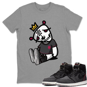 Dead Dolls Match Heather Grey Tee Shirts | Zoom Crater