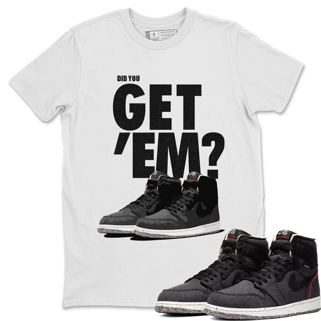 Did You Get 'Em Match White Tee Shirts | Zoom Crater