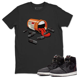 Sneaker Addiction Match Black Tee Shirts | Zoom Crater