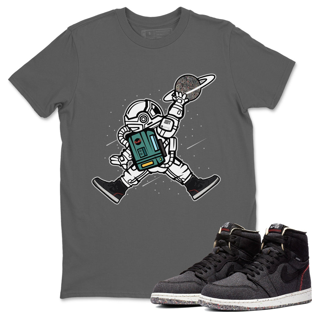 Space Jump Match Cool Grey Tee Shirts | Zoom Crater