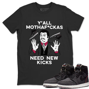 Y'all Need New Kicks Match Black Tee Shirts | Zoom Crater