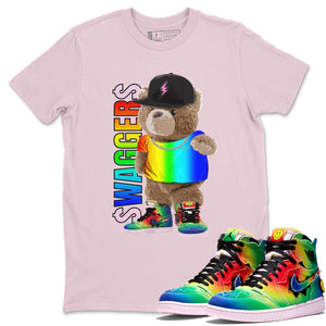 Bear Swaggers Match Pink Tee Shirts | J Balvin