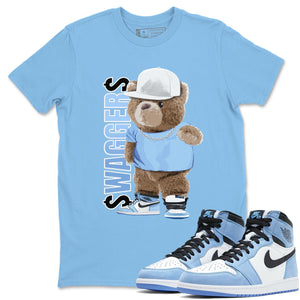 Bear Swaggers Match Carolina Blue Tee Shirts | University Blue