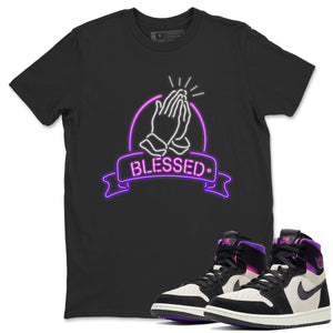 Blessed Match Black Tee Shirts | Zoom Comfort Psg