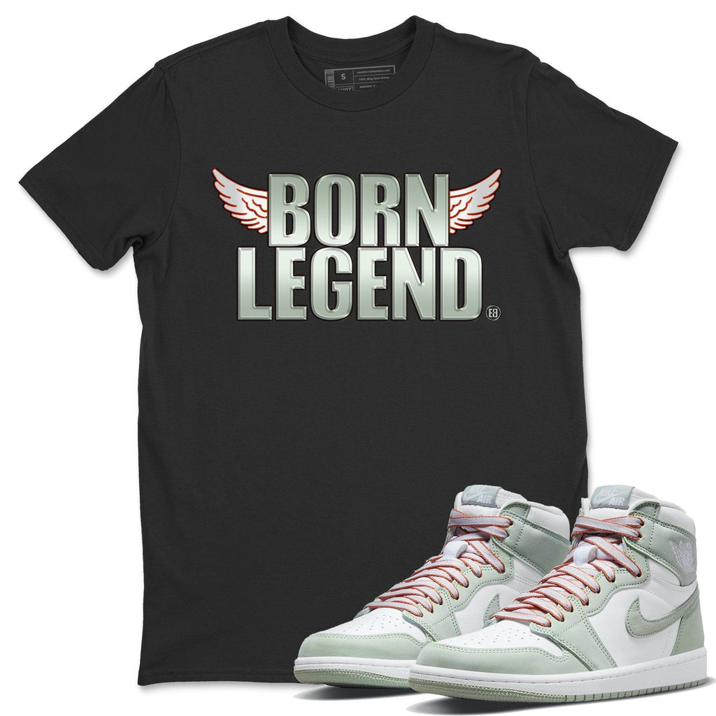 Born Legend Match Black Tee Shirts | Seafoam
