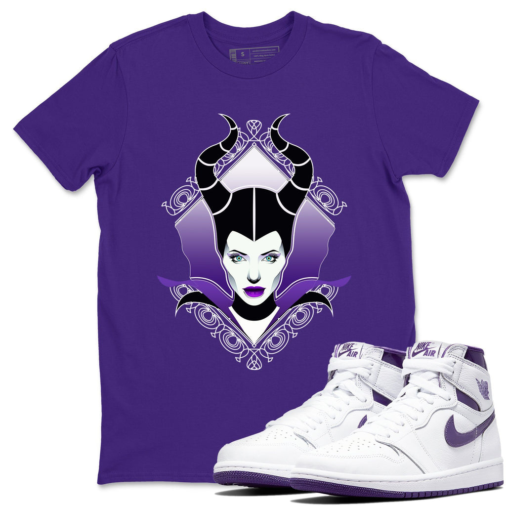 Court Purple Evil Match Purple Tee Shirts | WMNS Court Purple