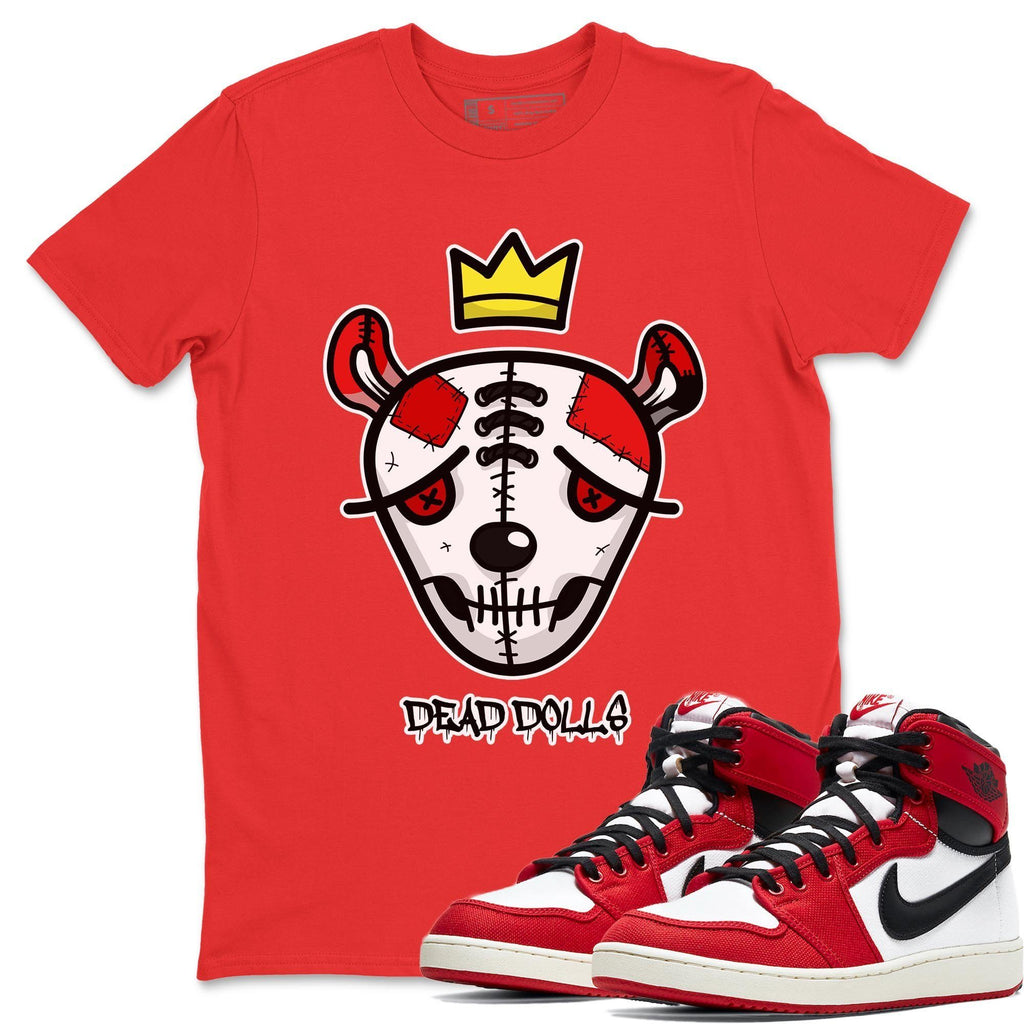 Dead Dolls Face Match Red Tee Shirts | Chicago
