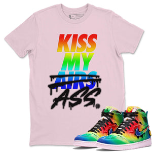 Kiss My Ass Match Pink Tee Shirts | J Balvin