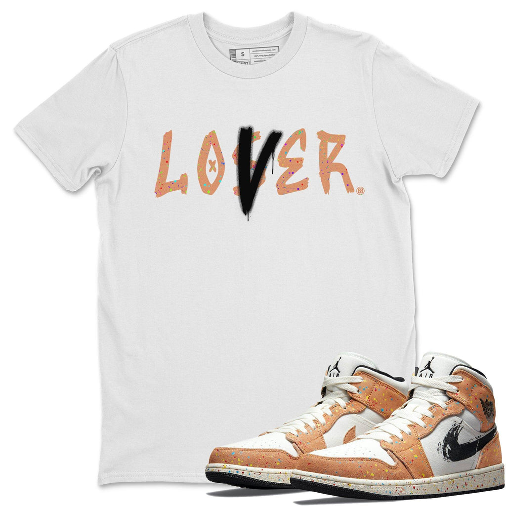 Loser Lover Match White Tee Shirts | Brushstroke