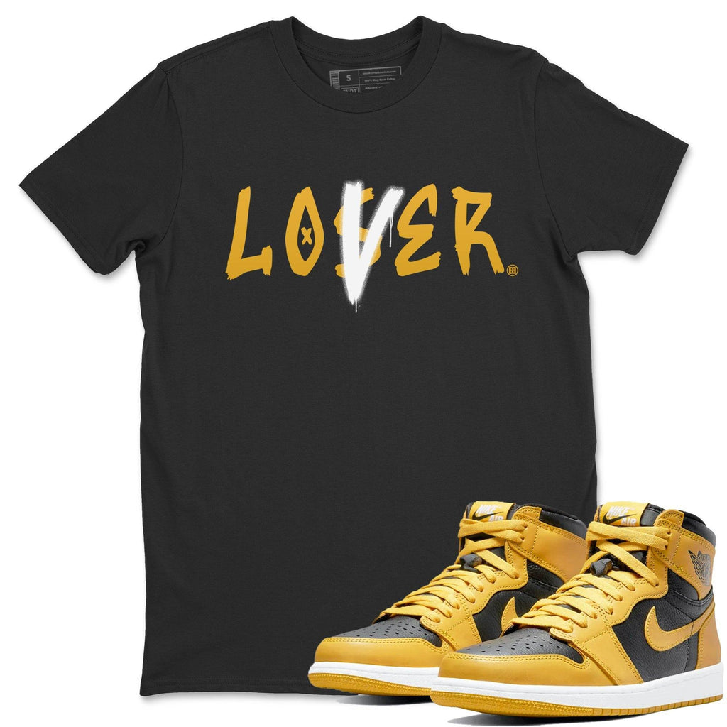 Loser Lover Match Black Tee Shirts | Pollen