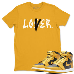 Loser Lover Match Gold Tee Shirts | Pollen