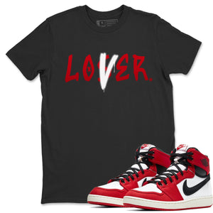 Loser Lover Match Black Tee Shirts | Chicago