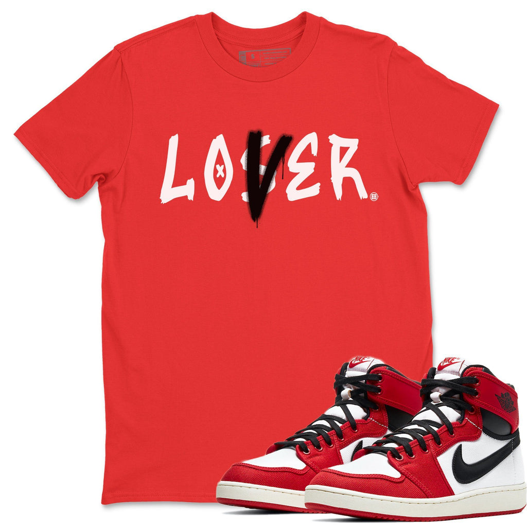 Loser Lover Match Red Tee Shirts | Chicago