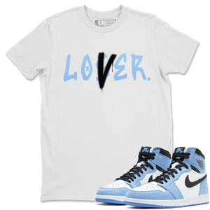 Loser Lover Match White Tee Shirts | University Blue