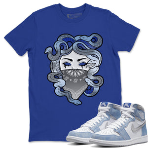 Medusa Match Royal Blue Tee Shirts | Hyper Royal
