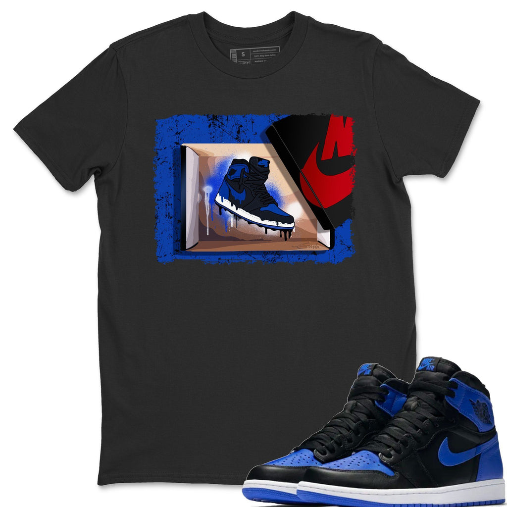 New Kicks Match Black Tee Shirts | Royal Black