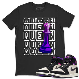 Queen Match Black Tee Shirts | Zoom Comfort Psg