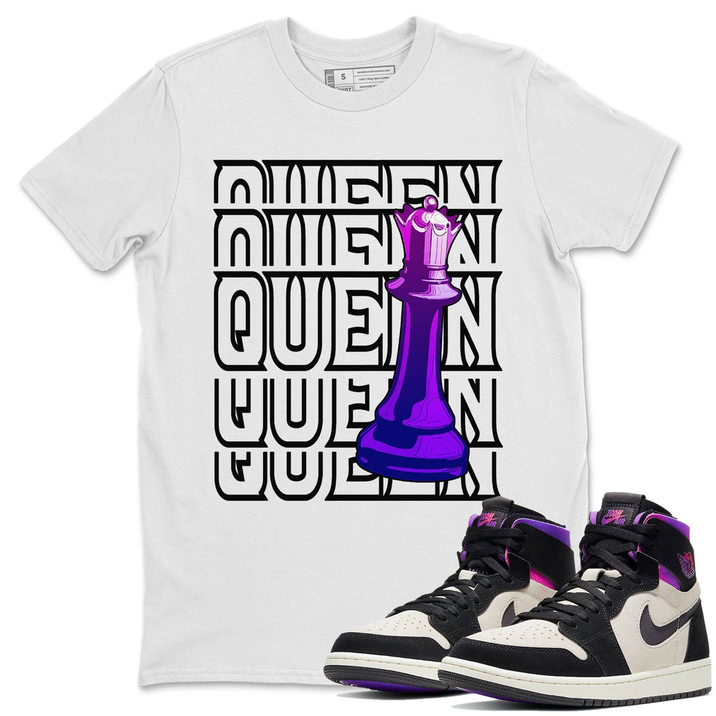 Queen Match White Tee Shirts | Zoom Comfort Psg
