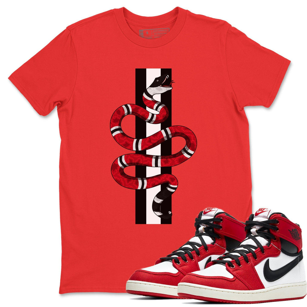 Snake Match Red Tee Shirts | Chicago
