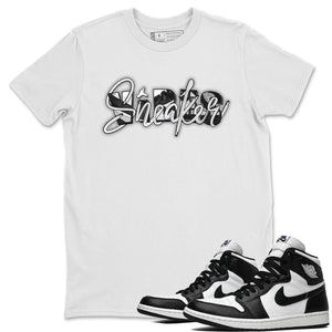 Sneaker Vibes Match White Tee Shirts | Black White