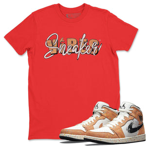 Sneaker Vibes Match Red Tee Shirts | Brushstroke