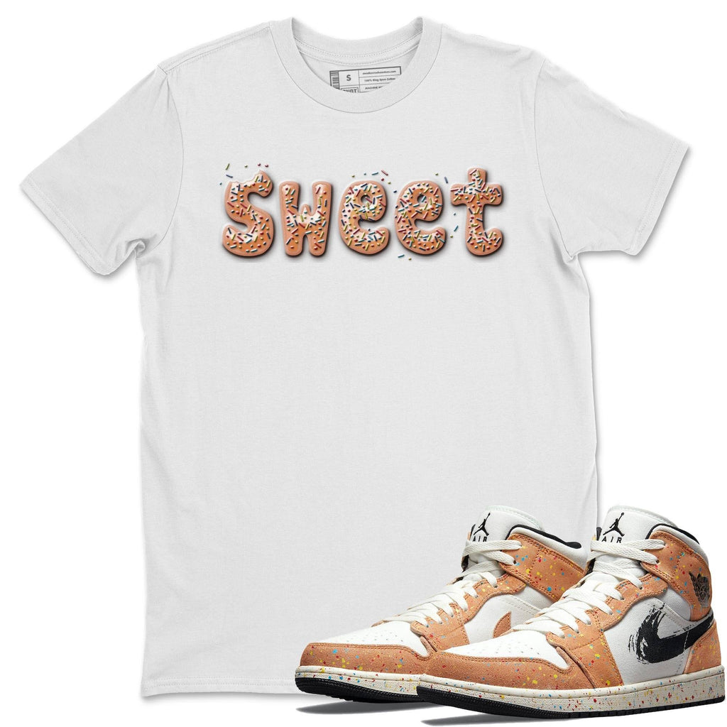 Sweet Donut Match White Tee Shirts | Brushstroke
