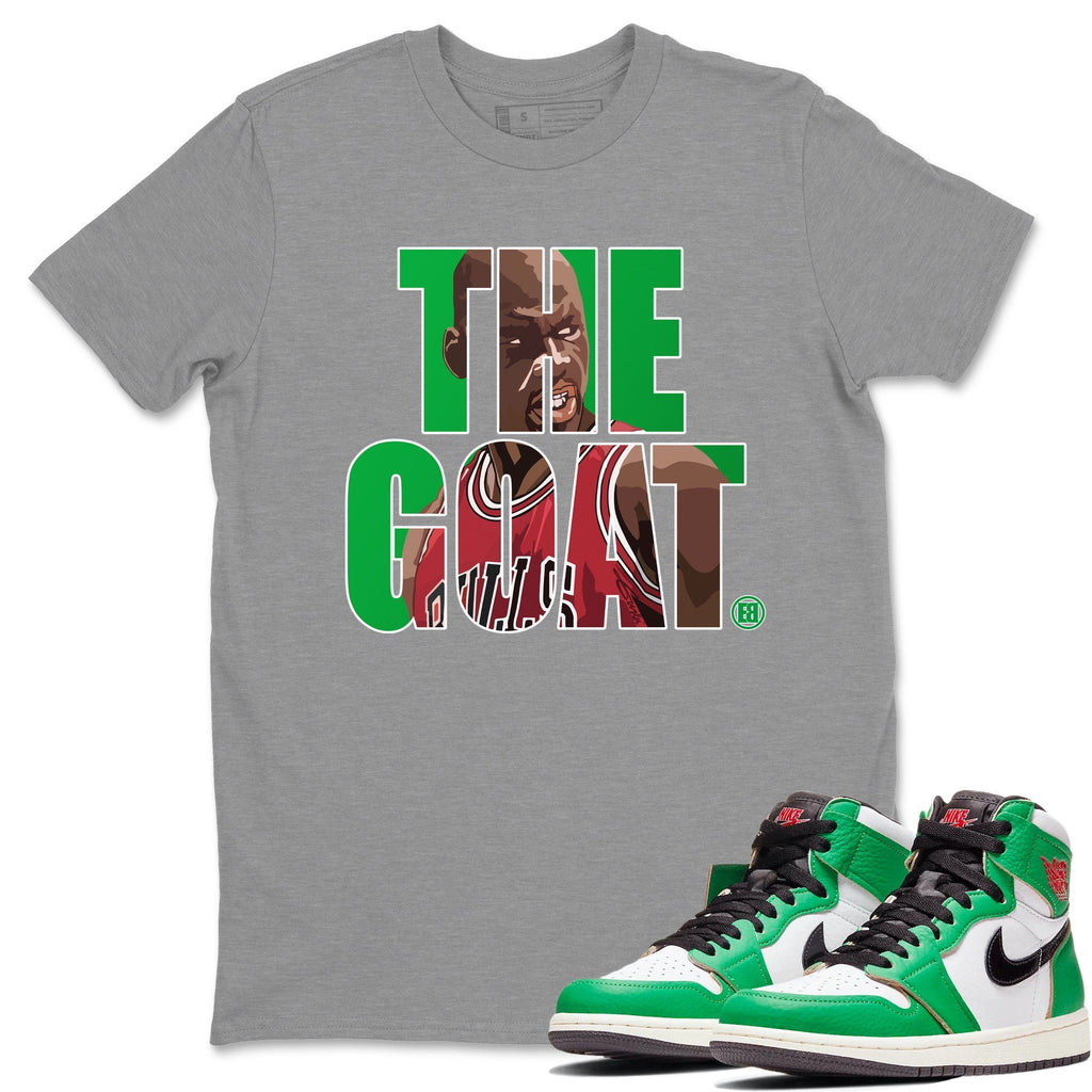 The Goat Match Heather Grey Tee Shirts | Lucky Green
