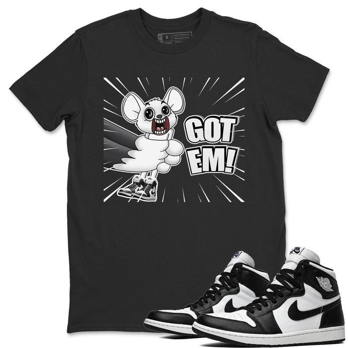 T&J Got Em Match Black Tee Shirts | Black White