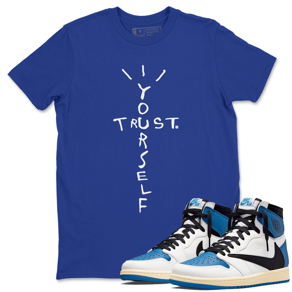 Trust Yourself Match Royal Blue Tee Shirts | Fragment