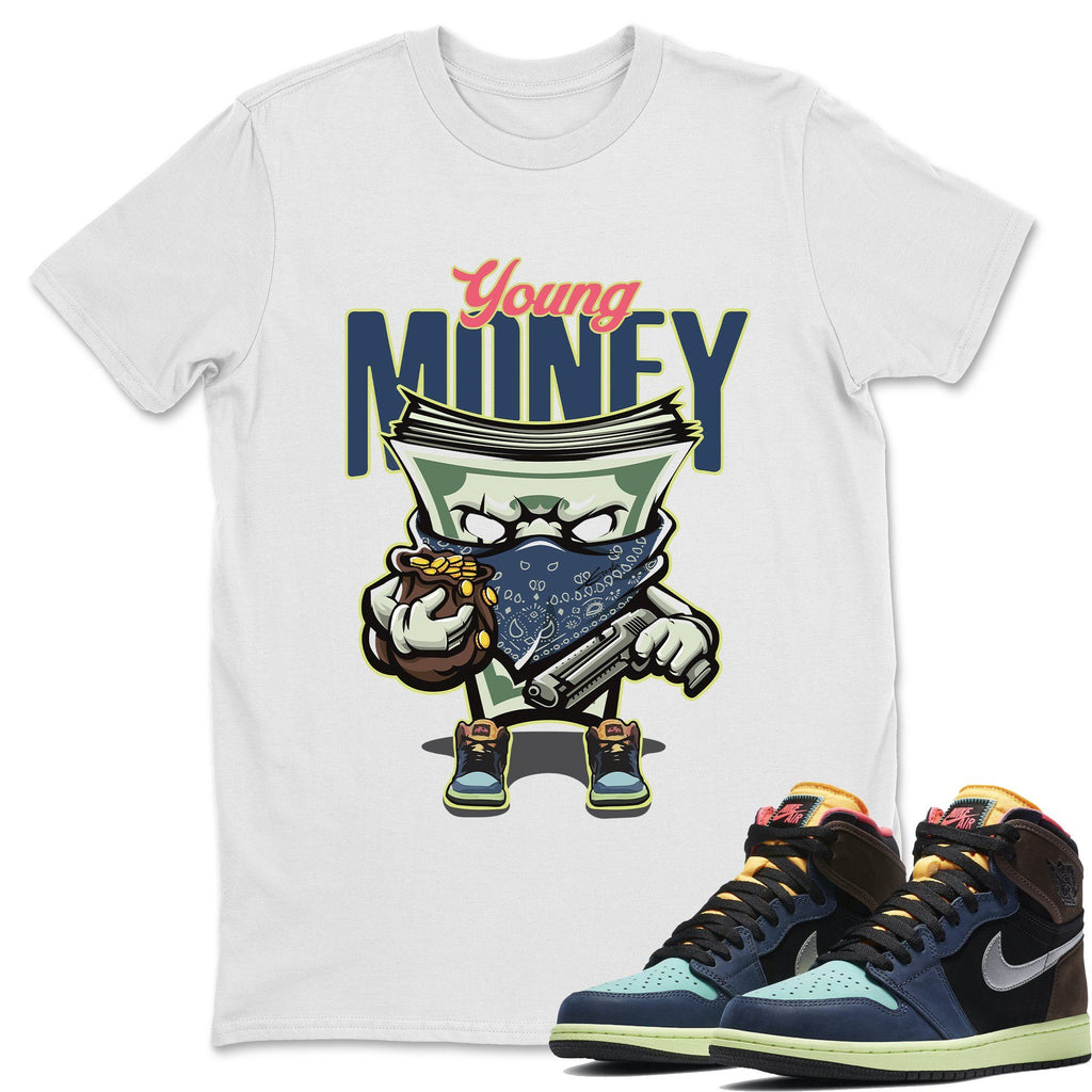 Young Money Match White Tee Shirts | Bio Hack