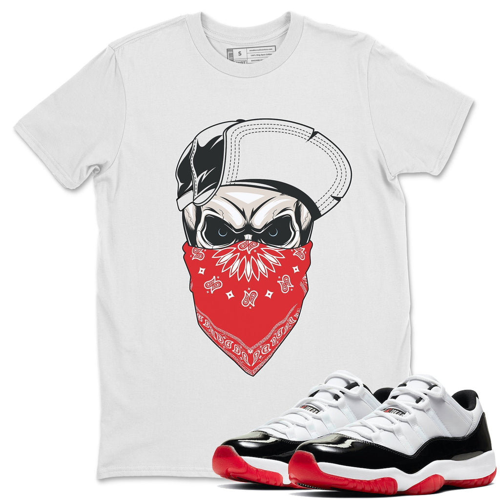 Skull Hat Match White Tee Shirts | Concord Bred