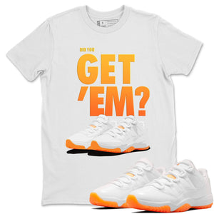 Did You Get 'Em Match White Tee Shirts | Citrus
