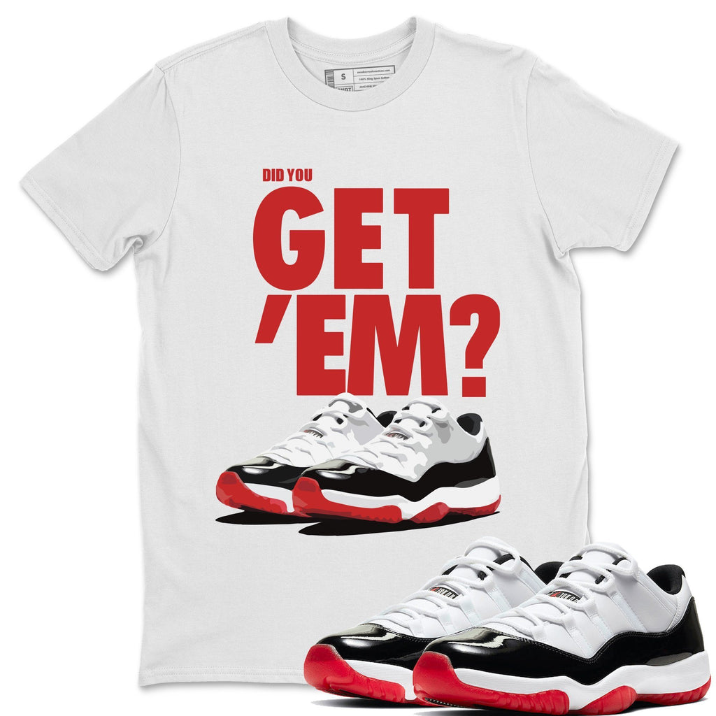 Did You Get 'Em Match White Tee Shirts | Concord Bred