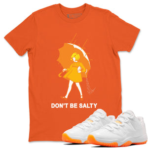 Don't Be Salty Match Orange Tee Shirts | Citrus
