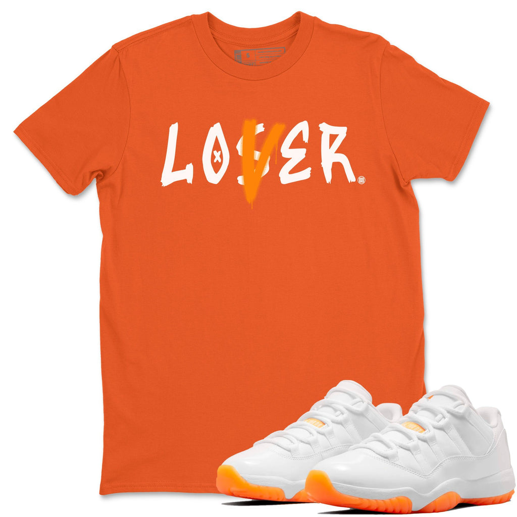 Loser Lover Match Orange Tee Shirts | Citrus