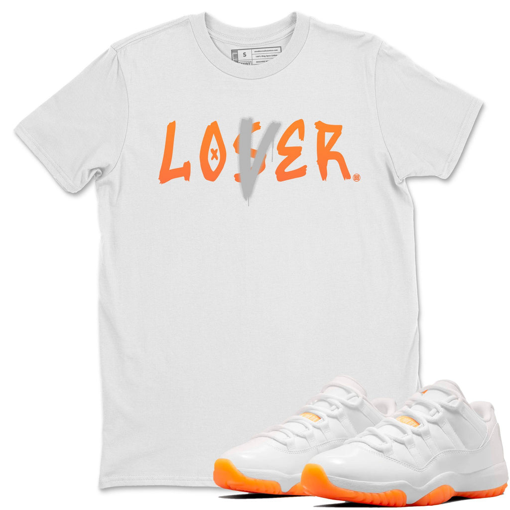 Loser Lover Match White Tee Shirts | Citrus