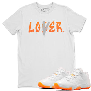 Loser Lover Match White Tee Shirts | Citrus