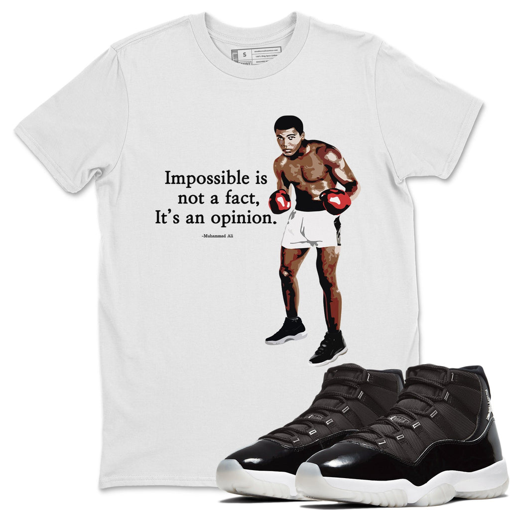Muhammad Ali Match White Tee Shirts | Jubilee