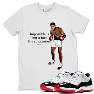 Muhammad Ali Match White Tee Shirts | Concord Bred