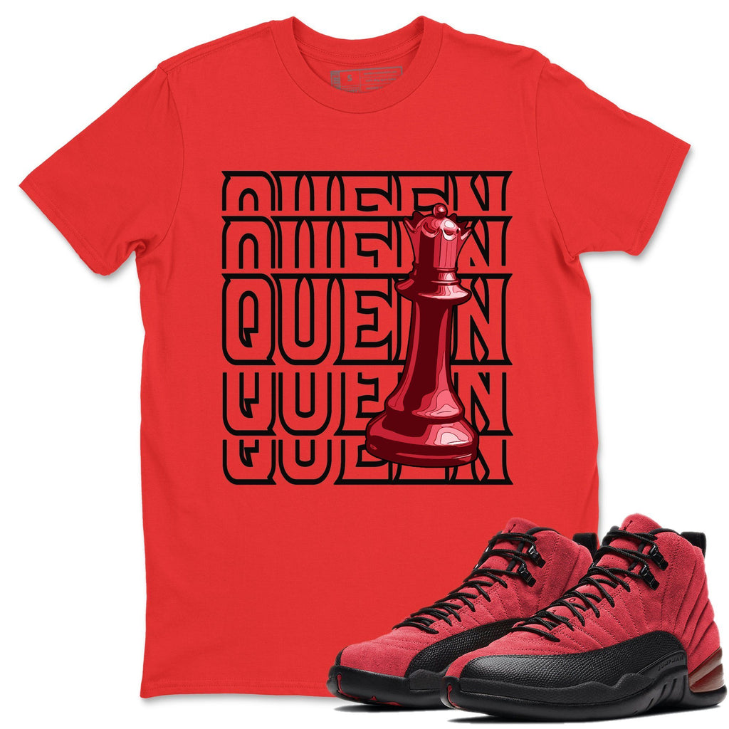 Queen Match Red Tee Shirts | Reverse Flu Game