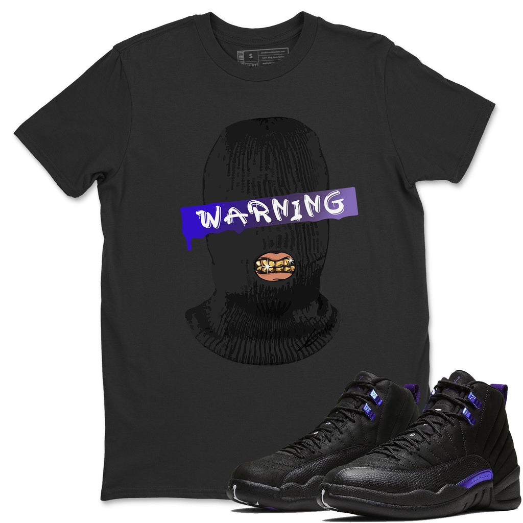 Warning Match Black Tee Shirts | Dark Concord