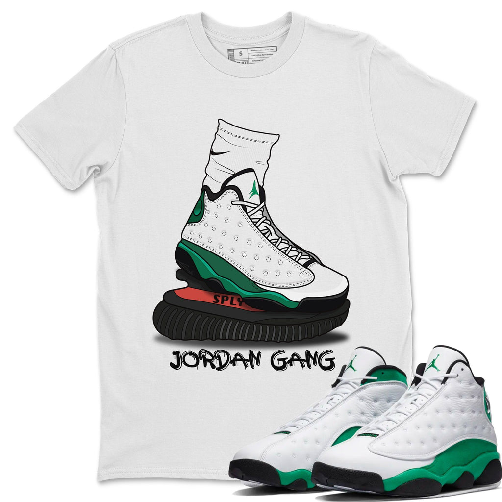 J Gang Match White Tee Shirts | Lucky Green