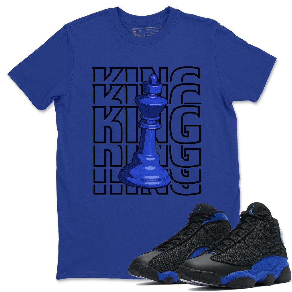 King Match Royal Blue Tee Shirts | Hyper Royal